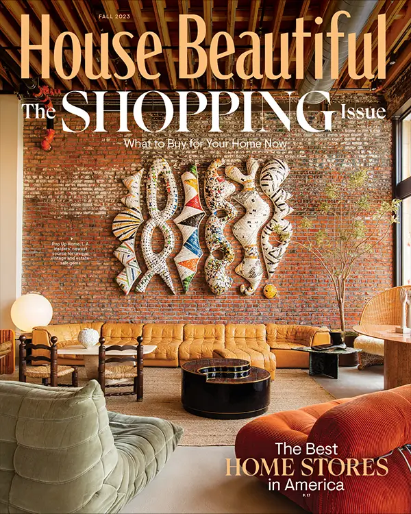 Cover of the HOUSE BEAUTIFUL Shopping Issue